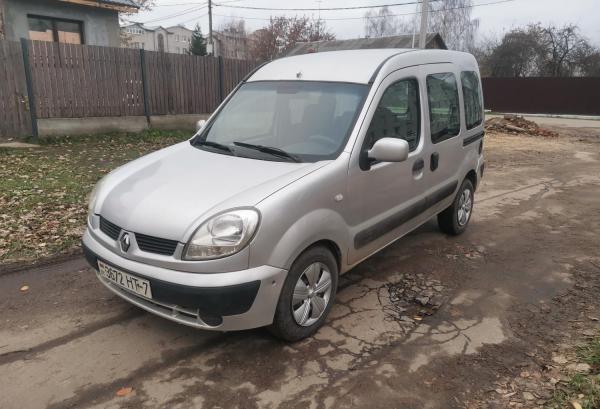 Renault Kangoo, 2007 год выпуска с двигателем Дизель, 11 659 BYN в г. Могилёв