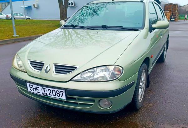 Renault Megane, 2000 год выпуска с двигателем Бензин, 9 643 BYN в г. Молодечно