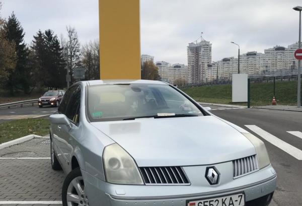 Renault Vel Satis, 2002 год выпуска с двигателем Бензин, 13 075 BYN в г. Минск