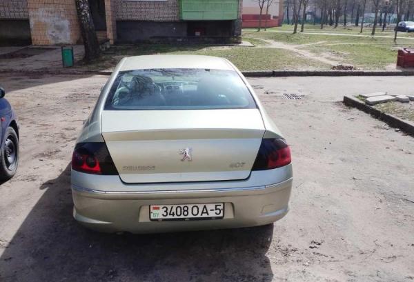 Peugeot 407, 2005 год выпуска с двигателем Бензин, 15 188 BYN в г. Жодино