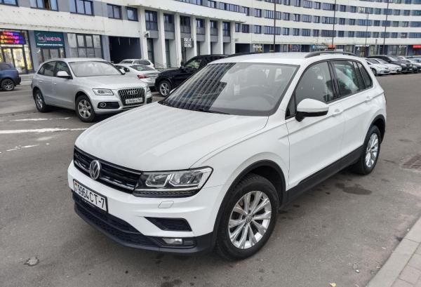 Volkswagen Tiguan, 2019 год выпуска с двигателем Бензин, 67 455 BYN в г. Минск