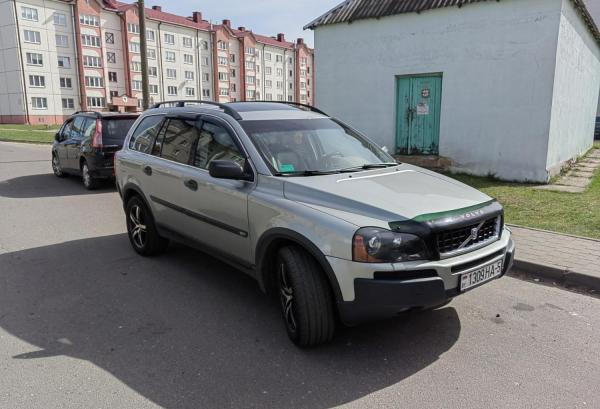 Volvo XC90, 2005 год выпуска с двигателем Бензин, 30 542 BYN в г. Клецк