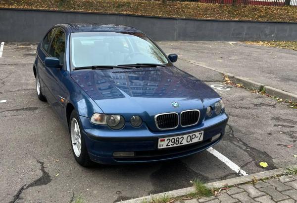 BMW 3 серия, 2002 год выпуска с двигателем Бензин, 14 685 BYN в г. Минск