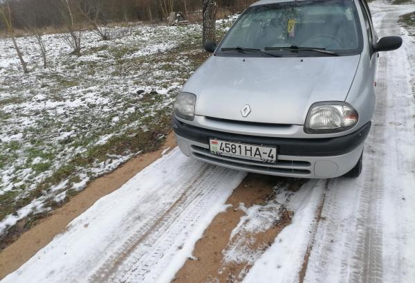 Renault Clio, 1999 год выпуска с двигателем Бензин, 8 053 BYN в г. Ошмяны