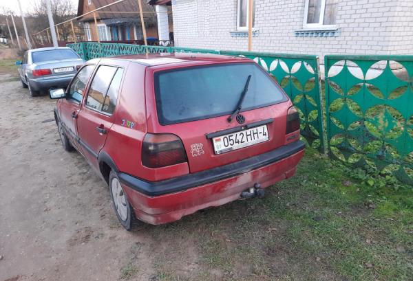 Volkswagen Golf, 1994 год выпуска с двигателем Бензин, 4 162 BYN в г. Слоним