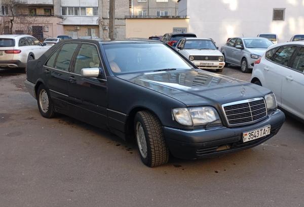 Mercedes-Benz S-класс, 1996 год выпуска с двигателем Дизель, 15 607 BYN в г. Минск