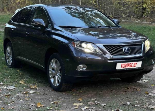 Lexus RX, 2010 год выпуска с двигателем Гибрид, 63 316 BYN в г. Минск