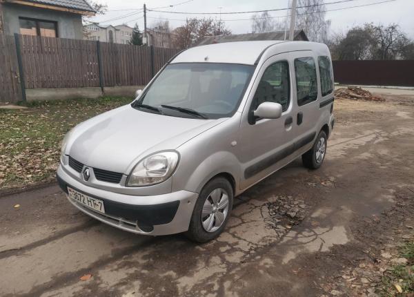 Renault Kangoo, 2007 год выпуска с двигателем Дизель, 11 659 BYN в г. Могилёв