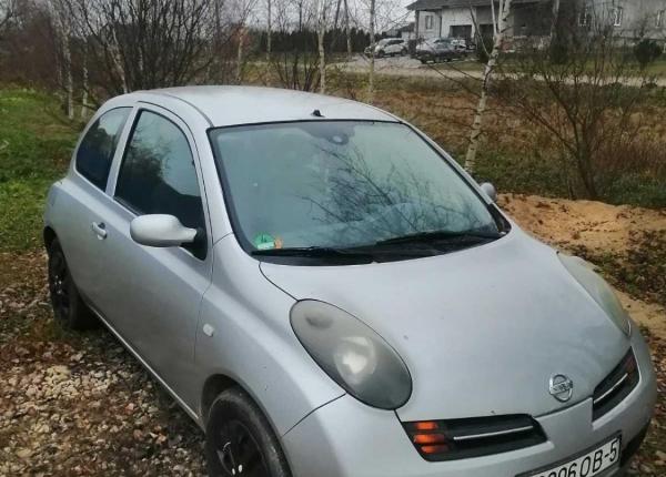 Nissan Micra, 2002 год выпуска с двигателем Бензин, 11 734 BYN в г. Минск