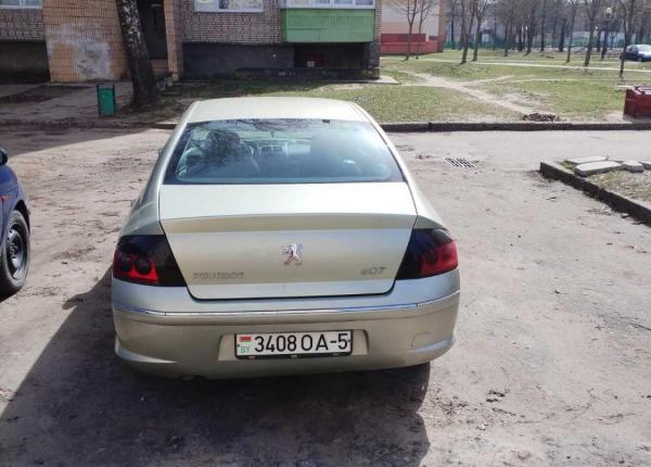 Peugeot 407, 2005 год выпуска с двигателем Бензин, 15 188 BYN в г. Жодино