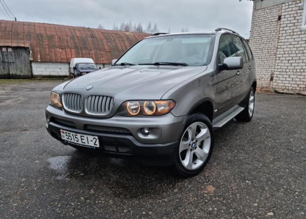 BMW X5, 2004 год выпуска с двигателем Газ/бензин, 44 163 BYN в г. Поставы