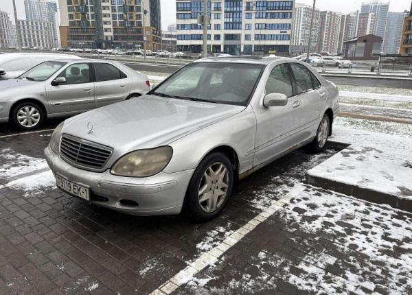 Mercedes-Benz S-класс, 2002 год выпуска с двигателем Дизель, 18 695 BYN в г. Минск