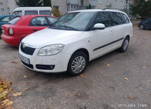 Skoda Fabia, 2008 год выпуска с двигателем Бензин, 14 260 BYN в г. Воложин