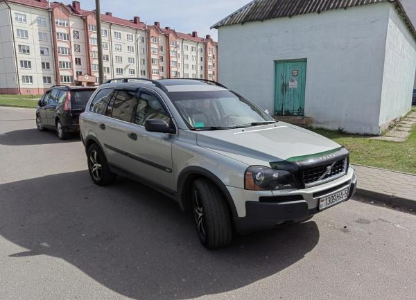 Volvo XC90, 2005 год выпуска с двигателем Бензин, 30 542 BYN в г. Клецк