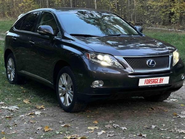 Lexus RX, 2010 год выпуска с двигателем Гибрид, 63 316 BYN в г. Минск