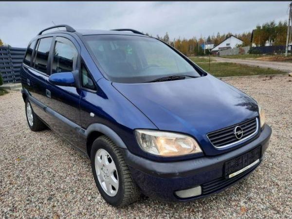 Opel Zafira, 2002 год выпуска с двигателем Дизель, 14 532 BYN в г. Минск