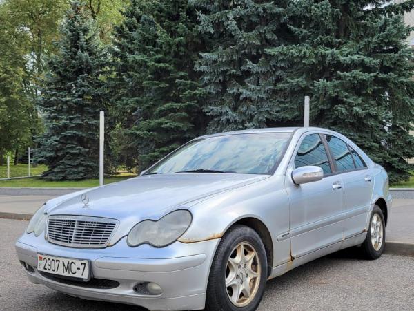 Mercedes-Benz C-класс, 2002 год выпуска с двигателем Дизель, 13 229 BYN в г. Минск