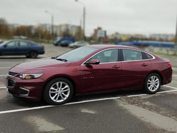 Chevrolet Malibu, 2016 год выпуска с двигателем Бензин, 43 192 BYN в г. Минск