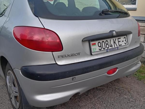 Peugeot 206, 2002 год выпуска с двигателем Бензин, 11 064 BYN в г. Гомель