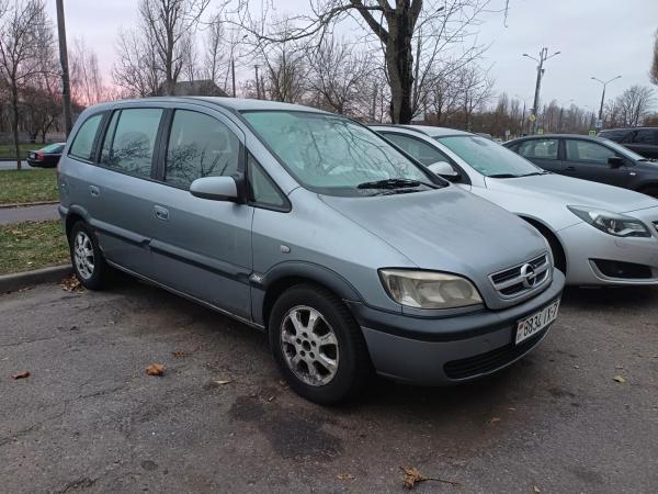 Opel Zafira, 2004 год выпуска с двигателем Газ/бензин, 12 680 BYN в г. Минск