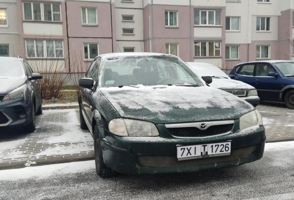 Mazda 323, 1999 год выпуска с двигателем Бензин, 5 411 BYN в г. Минск