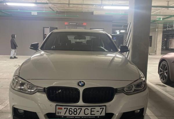 BMW 3 серия, 2016 год выпуска с двигателем Бензин, 74 908 BYN в г. Минск