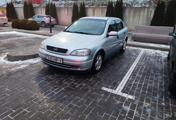 Opel Astra, 2000 год выпуска с двигателем Бензин, 13 557 BYN в г. Минск