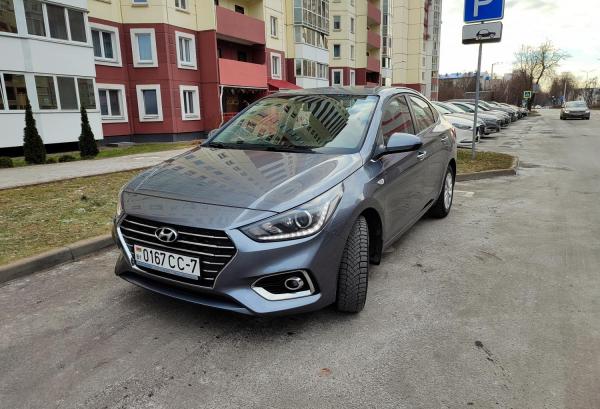 Hyundai Accent, 2019 год выпуска с двигателем Бензин, 52 972 BYN в г. Минск