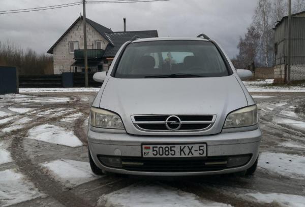 Opel Zafira, 2005 год выпуска с двигателем Дизель, 15 596 BYN в г. Березино