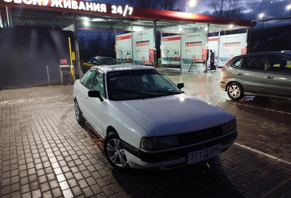 Audi 80, 1989 год выпуска с двигателем Бензин, 4 510 BYN в г. Гомель