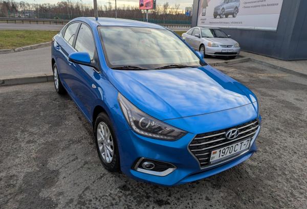 Hyundai Accent, 2019 год выпуска с двигателем Бензин, 55 552 BYN в г. Минск