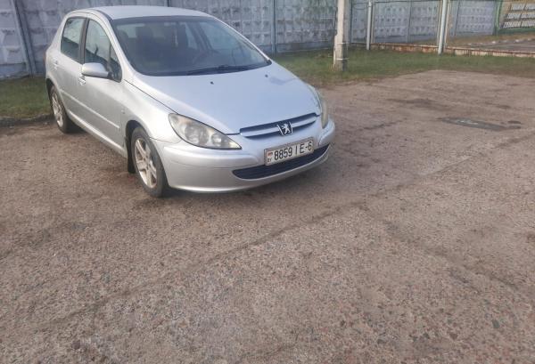 Peugeot 307, 2002 год выпуска с двигателем Дизель, 13 427 BYN в г. Бобруйск