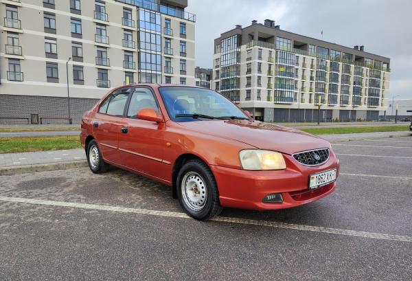 Hyundai Accent, 2002 год выпуска с двигателем Дизель, 10 051 BYN в г. Минск