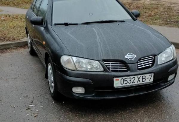 Nissan Almera, 2001 год выпуска с двигателем Газ/бензин, 11 584 BYN в г. Минск