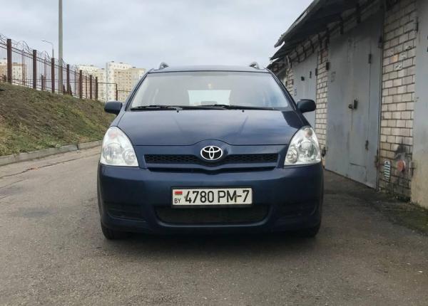 Toyota Corolla Verso, 2005 год выпуска с двигателем Дизель, 25 166 BYN в г. Минск