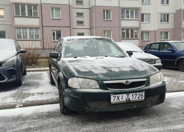 Mazda 323, 1999 год выпуска с двигателем Бензин, 5 411 BYN в г. Минск