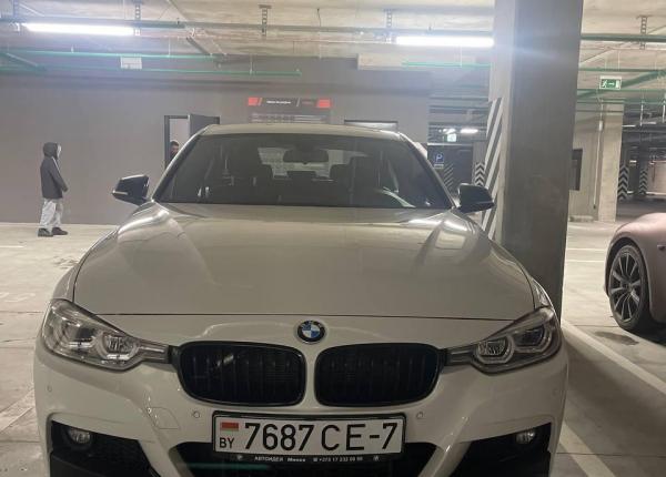 BMW 3 серия, 2016 год выпуска с двигателем Бензин, 74 908 BYN в г. Минск