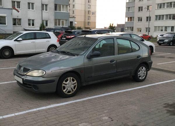 Renault Megane, 1999 год выпуска с двигателем Бензин, 5 228 BYN в г. Минск