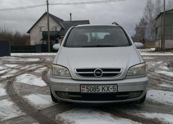 Opel Zafira, 2005 год выпуска с двигателем Дизель, 15 596 BYN в г. Березино