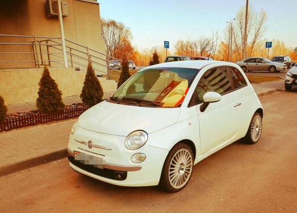 Fiat 500, 2009 год выпуска с двигателем Бензин, 26 734 BYN в г. Гомель