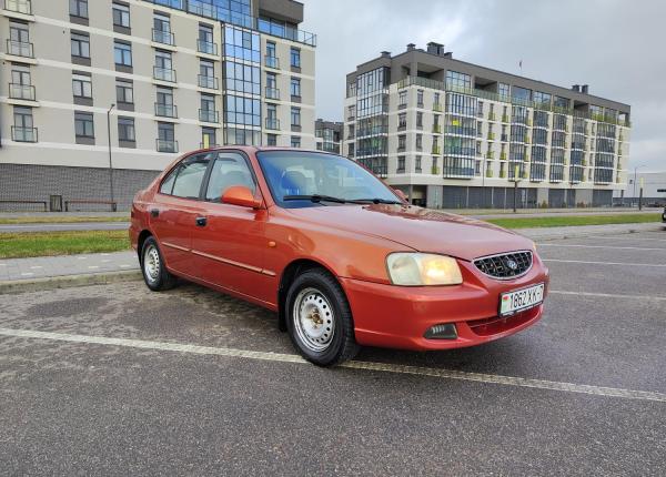 Hyundai Accent, 2002 год выпуска с двигателем Дизель, 10 051 BYN в г. Минск