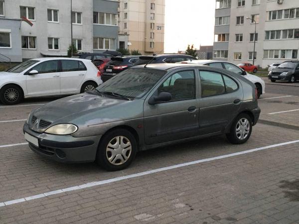 Renault Megane, 1999 год выпуска с двигателем Бензин, 5 228 BYN в г. Минск