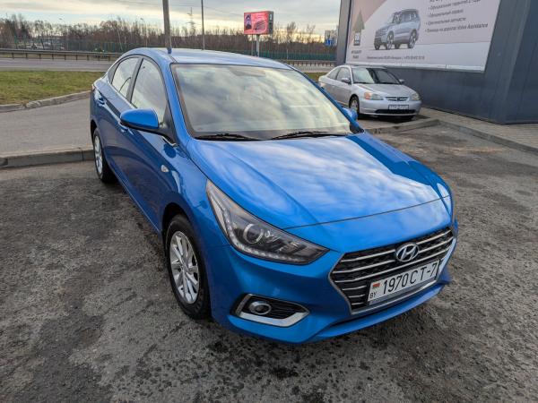 Hyundai Accent, 2019 год выпуска с двигателем Бензин, 55 552 BYN в г. Минск