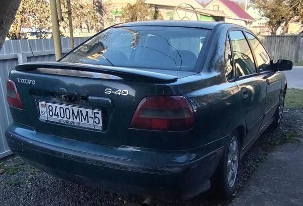 Volvo S40, 1998 год выпуска с двигателем Бензин, 2 779 BYN в г. Старые Дороги