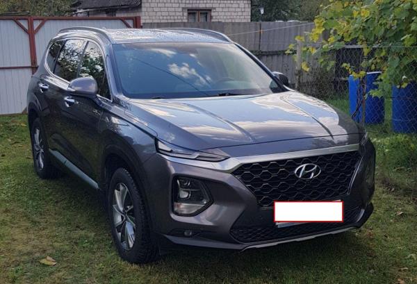 Hyundai Santa Fe, 2019 год выпуска с двигателем Бензин, 90 311 BYN в г. Лида