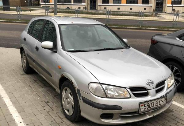 Nissan Almera, 2001 год выпуска с двигателем Бензин, 7 294 BYN в г. Минск