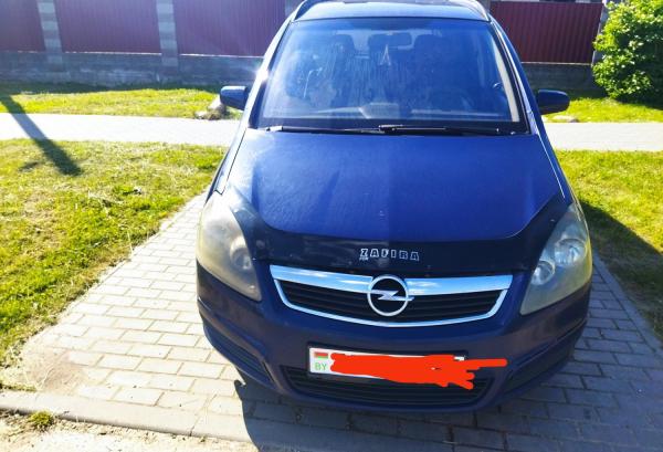 Opel Zafira, 2006 год выпуска с двигателем Бензин, 22 578 BYN в г. Фаниполь