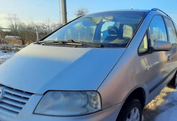 Volkswagen Sharan, 2002 год выпуска с двигателем Дизель, 5 238 BYN в г. Полоцк