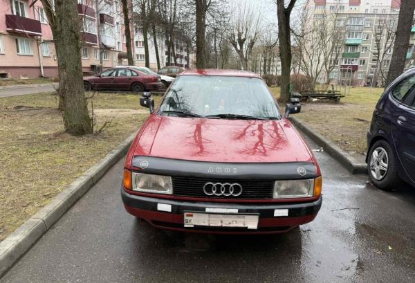 Audi 80, 1990 год выпуска с двигателем Бензин, 11 110 BYN в г. Молодечно