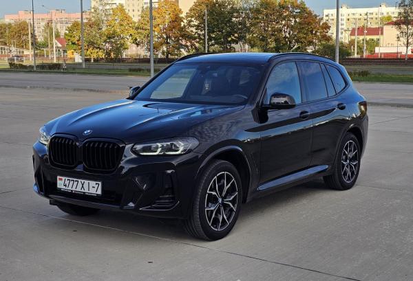 BMW X3, 2022 год выпуска с двигателем Бензин, 162 232 BYN в г. Минск